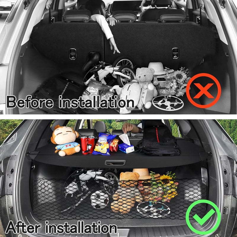 Sze Cargo Cover for Hyundai Tucson 2022-2025 Accessories Retractable Trunk Cover Black Rear Trunk Security Cover Shielding Shade Waterproof-New Upgrade - Image 5